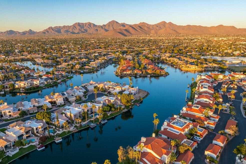 Scottsdale Ranch homes and waterfront community in Scottsdale Arizona